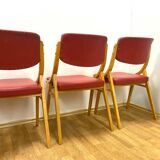 Set of 4 Chairs, Ludvík Volák, 1970s, Czechoslovakia
