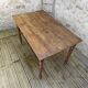 Solid oak farmhouse table