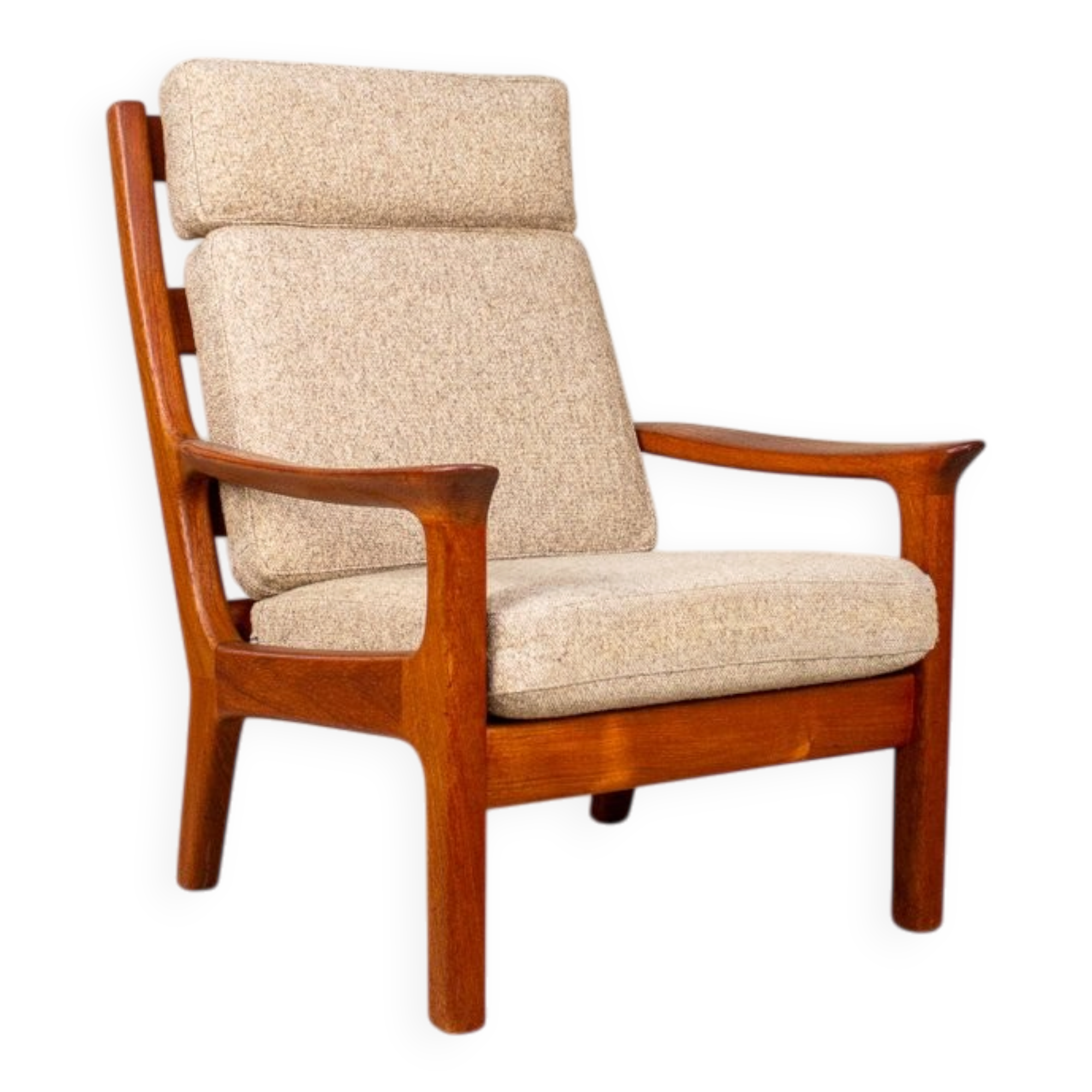 Mid-Century Teak Armchair by Juul Kristensen, Denmark, 1960s