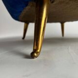 Set of Mid-Century Italian Armchairs attributed to ISA, 1950s