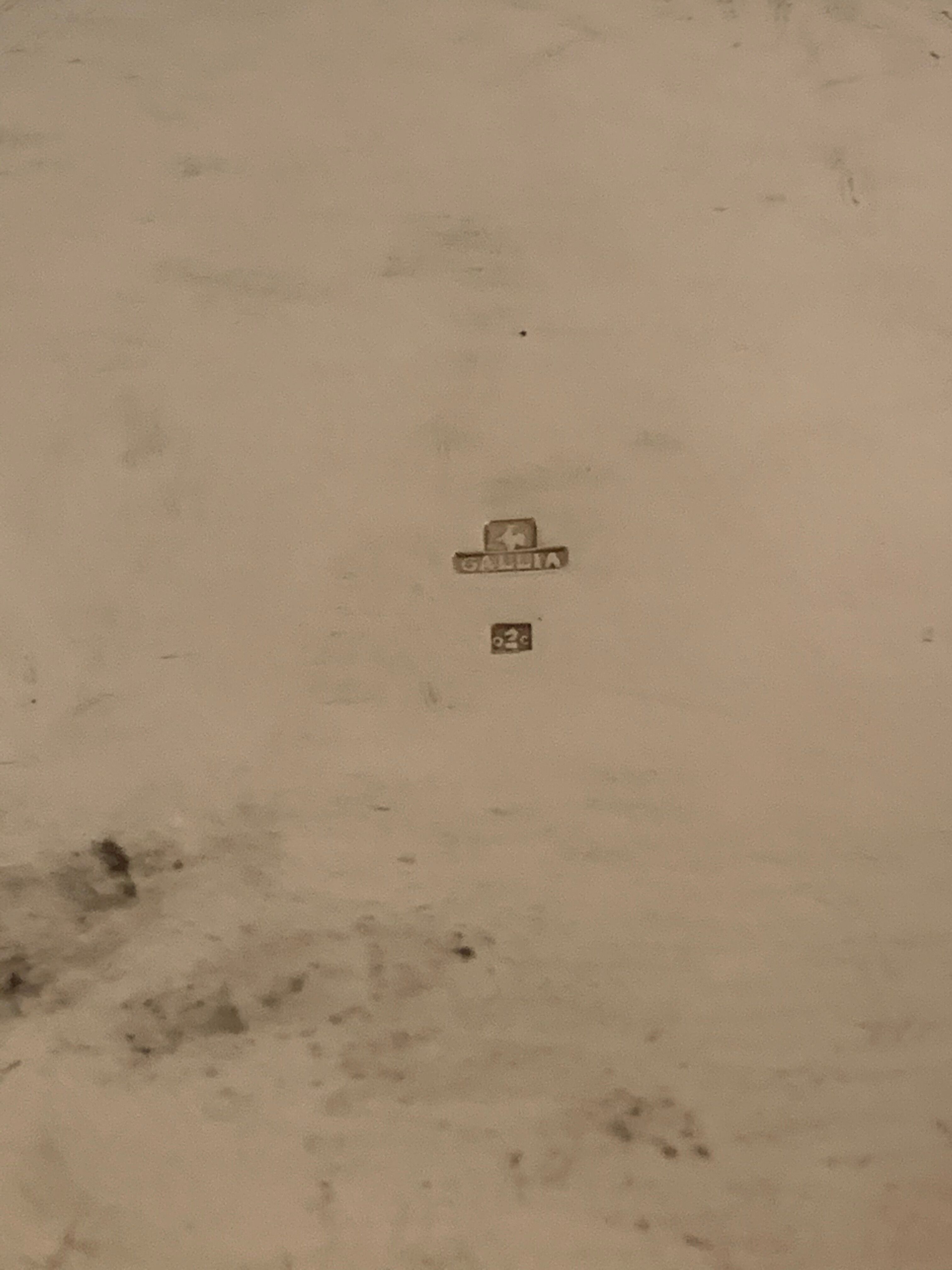 Pair of luc Lanel Christofle Gallia silver metal ice buckets 1940