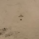 Pair of luc Lanel Christofle Gallia silver metal ice buckets 1940