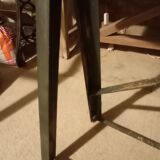 Iron folding table