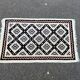 Pair of hand-knotted Berber Persian rugs in wool 81x131 cm