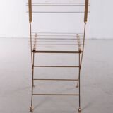 Vintage Hollywood Regency Plexiglass Dining Chair 1970s