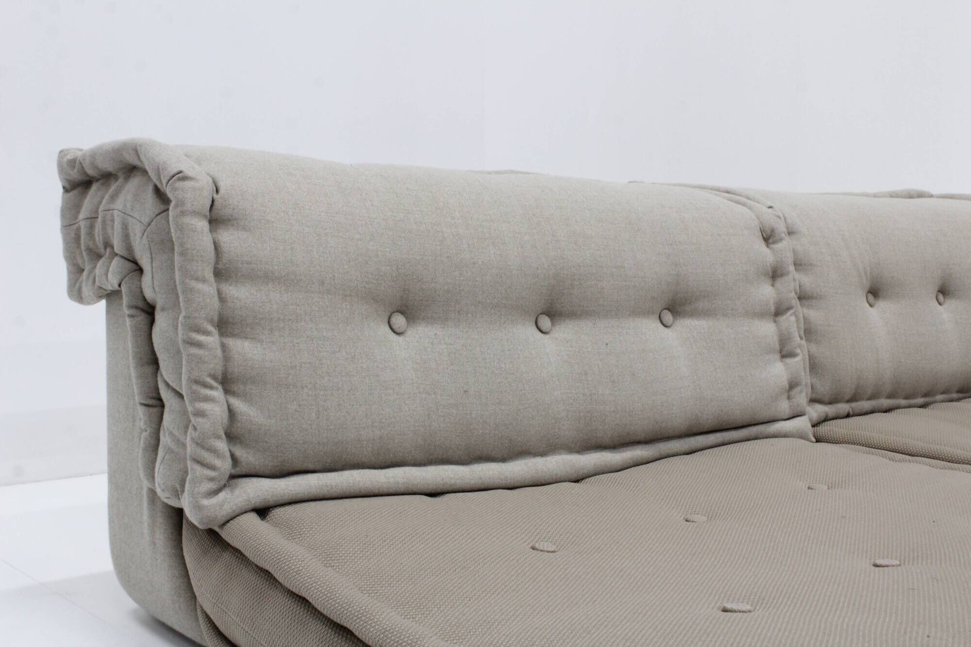 Roche Bobois Mah Jong sofa design by Hans Hopfer, set of 9