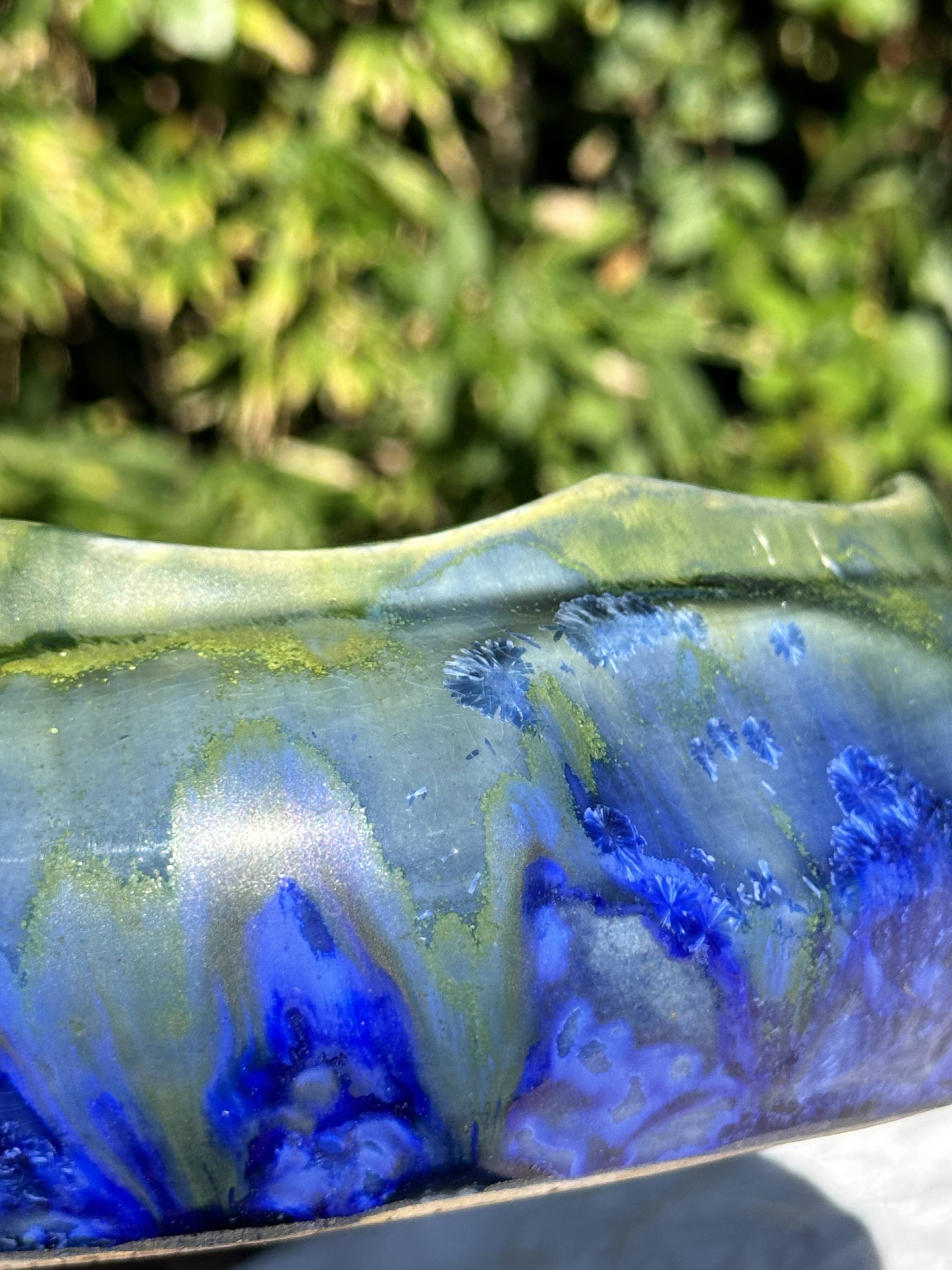 Gilbert metenier signed ceramic bowl // french art deco