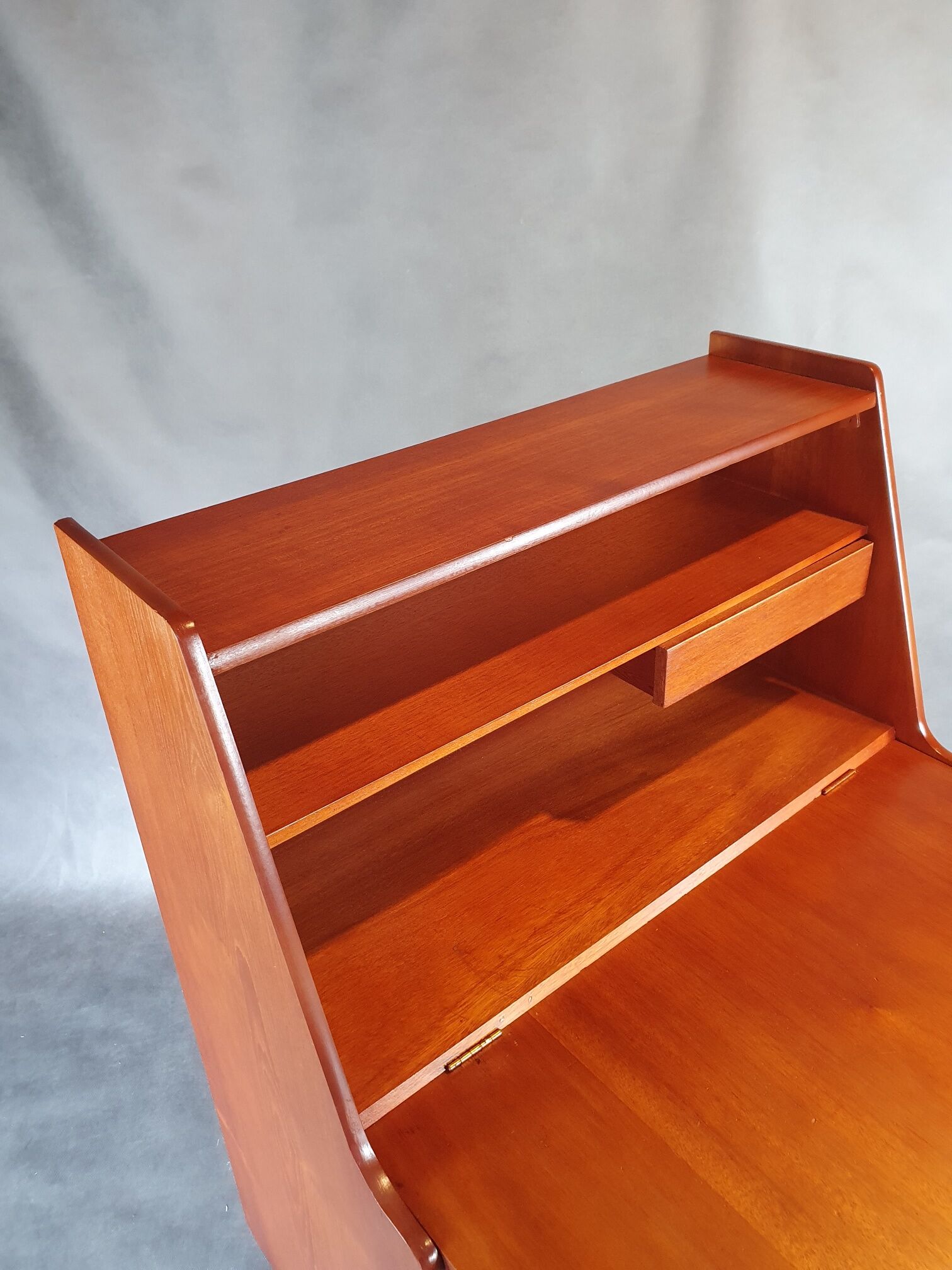 Norwegian vintage teak writing desk, 1960