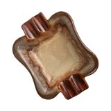 Cendrier en céramique Fat Lava, signé, Allemagne, années 1970.