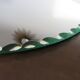 Mirror round bevelled art deco 4050s 30cm