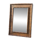 Bamboo and rattan mirror, 1960s-1970s