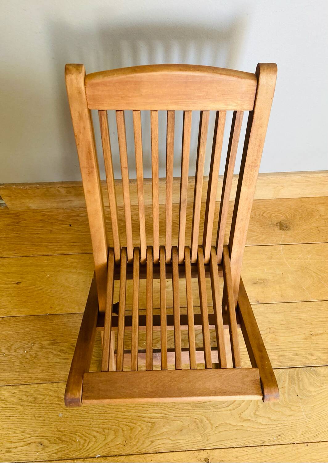 Scandinavian Vintage Folding Garden Chair for Children, Made in Denmark