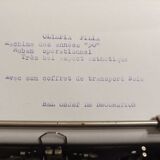 Olympia model Filia, typewriter 30s/40s Functional