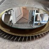 Large illuminated mirror Stilnovo, 1960