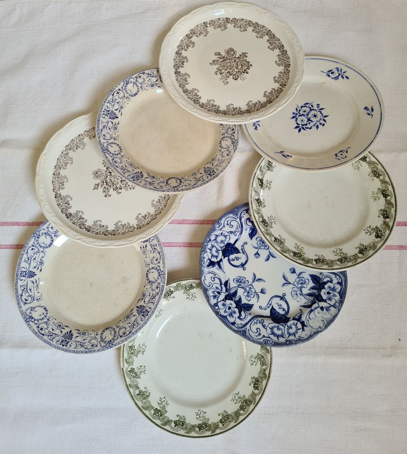 Iron earth flat plate set