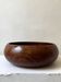 Scandinavian salad bowl / fruit bowl made of genuine teak wood, Denmark 1970.