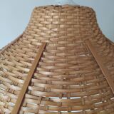 Vintage rattan hanging lamp
