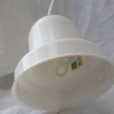 Suspension en opaline blanche