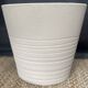 Textured beige cache-pot
