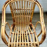 Child's rattan armchair