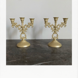 Set of 2, 3-branch AGAD chandeliers