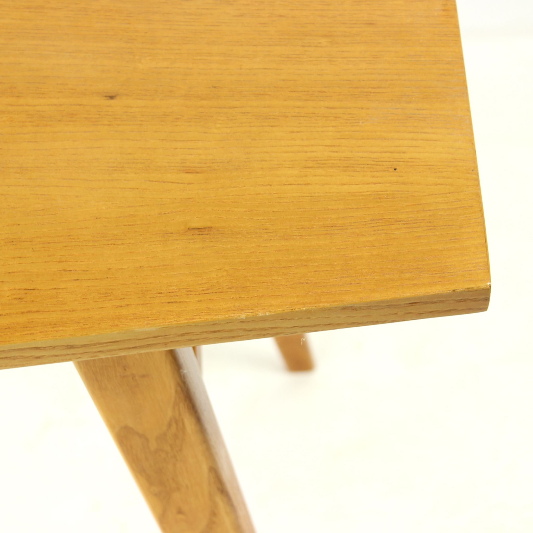 Mid Century Coffee Table In Oak, Czechoslovakia 1960s
