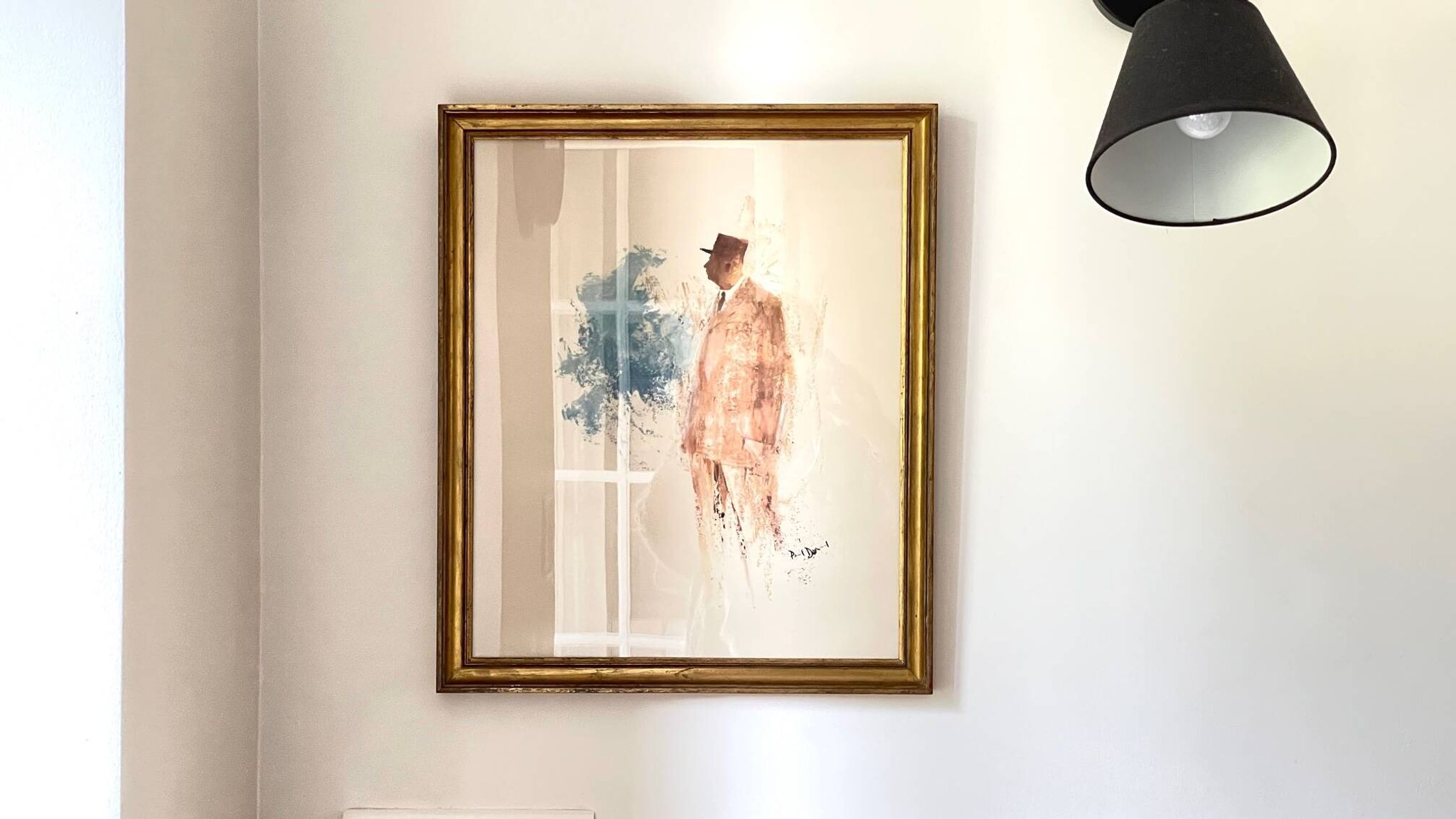 Illustration on vintage paper