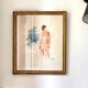 Illustration sur papier vintage
