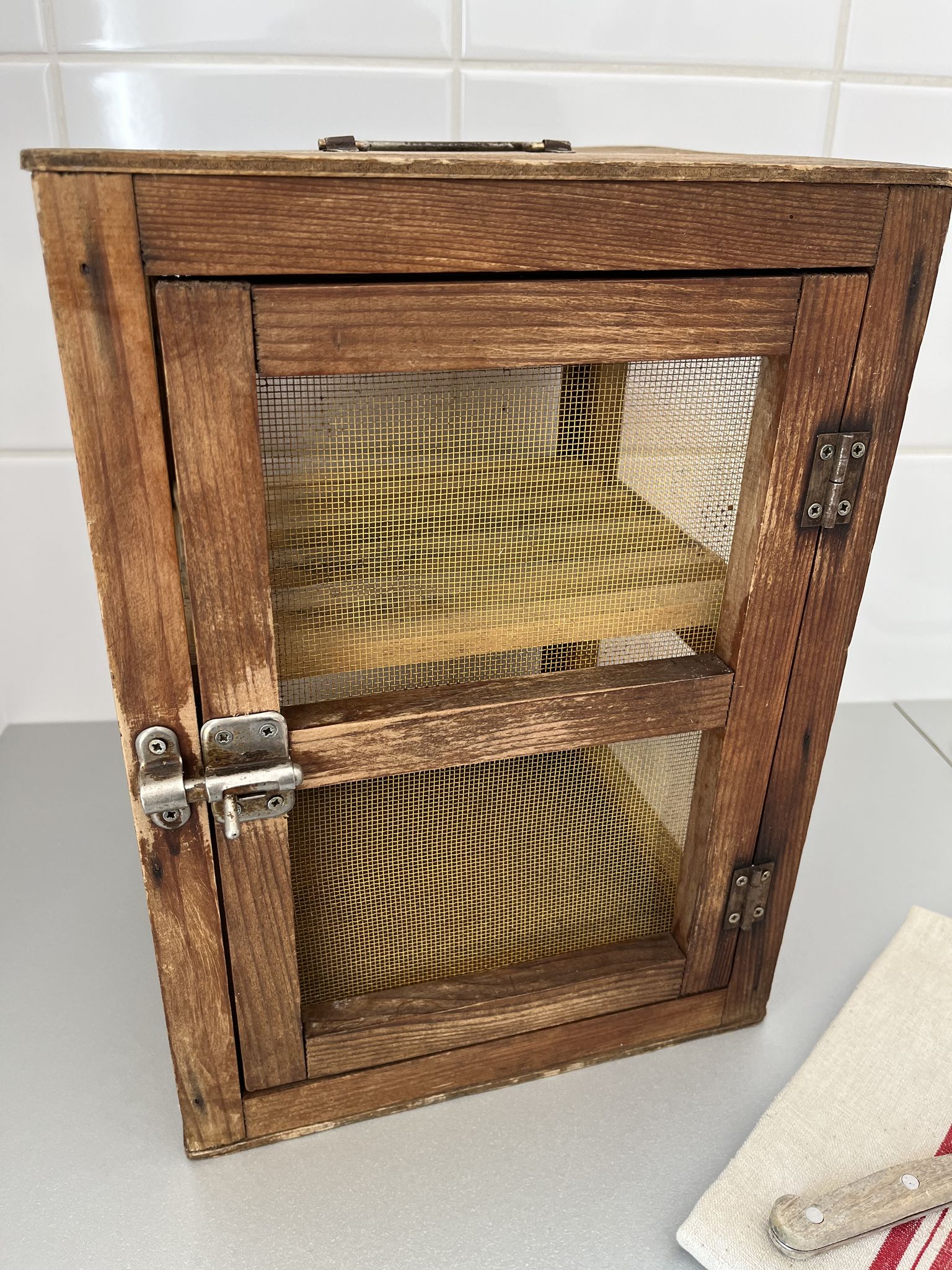 Old wooden pantry
