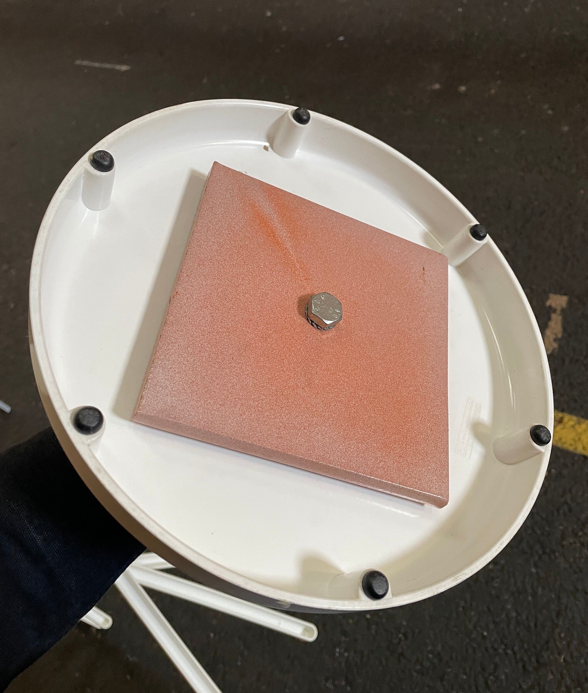 Coat rack space age by Metalplastica Lucchese, made in Italy