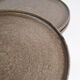 Set of 4 bowls and 4 plates by Thèrèse Bataille for the Dour workshop 1970s
