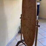 Miroir psyché laiton doré
