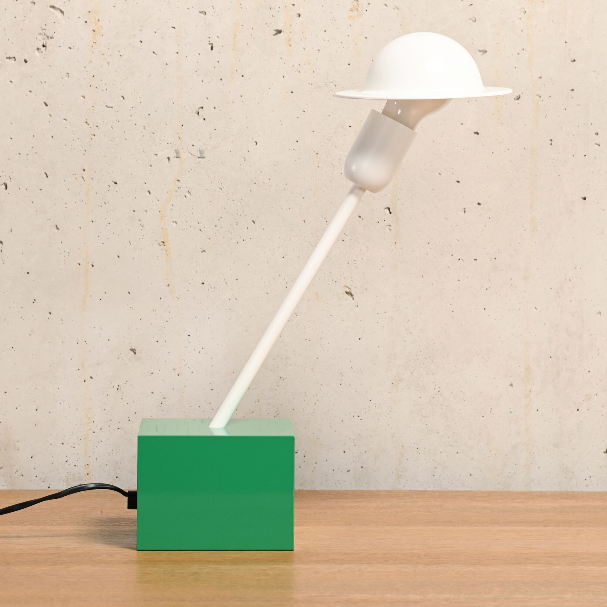 Ettore sottsass don table lamp for stilnovo, 1977