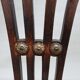Chair canned 1900 marquetry and bronze louis XVI style