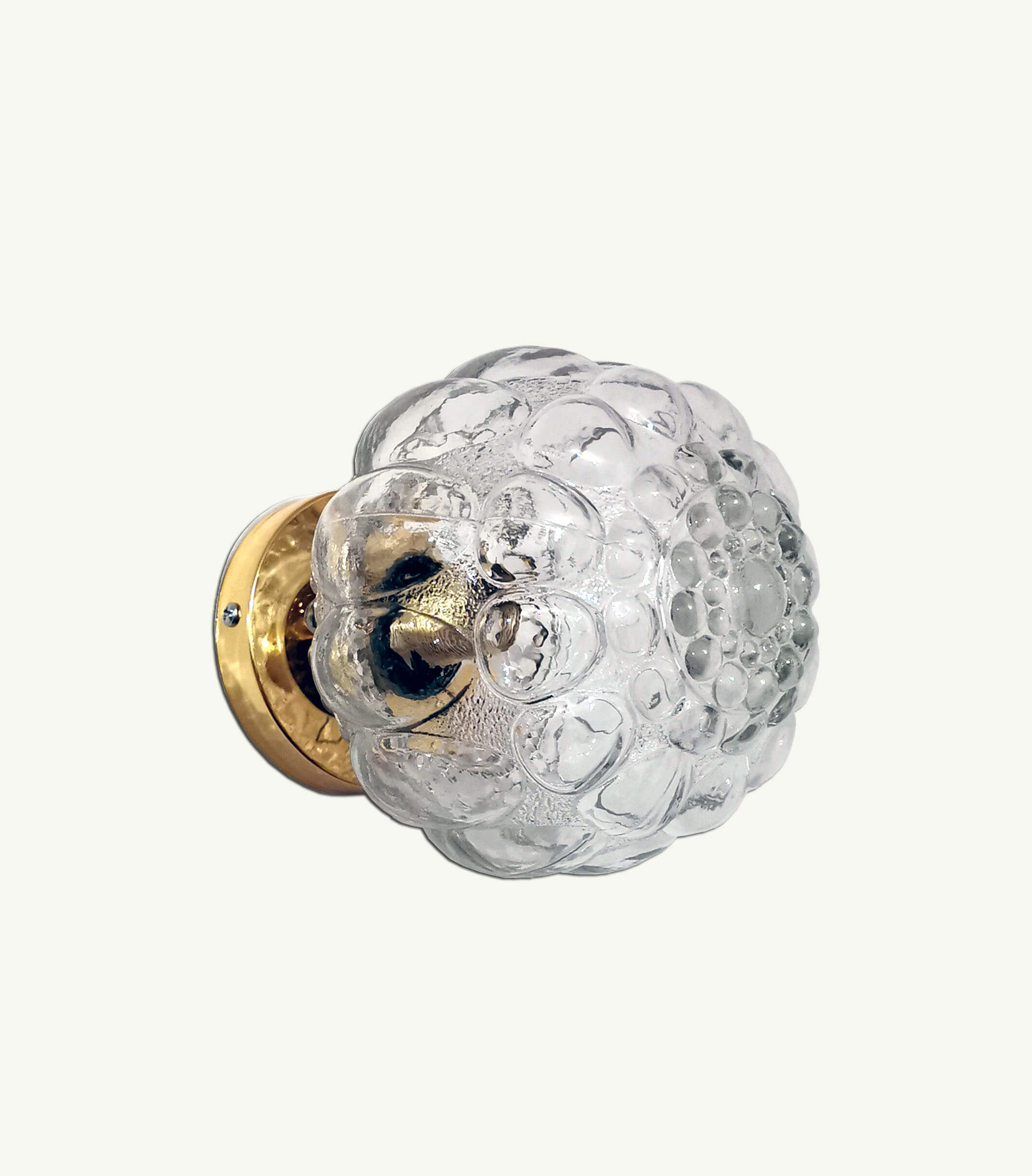 Globe wall lamp