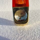 Ensemble de 4 accessoires de salle de bain Burnt Orange 1970s