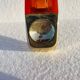 Set of 4 Burnt Orange 1970s Bathroom Accessories