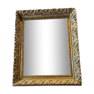 Miroir encadrement art nouveau