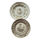 2 assiettes orientalistes XIXe siècle