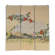 3 sliding panels printed on paper