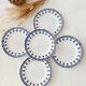 Lot de 5 assiettes a dessert Ceranord