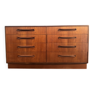 Vintage teak chest of drawers – 8 drawers – G-Plan Fresco – 1960s