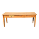 Large table in solid walnut