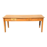 Large table in solid walnut