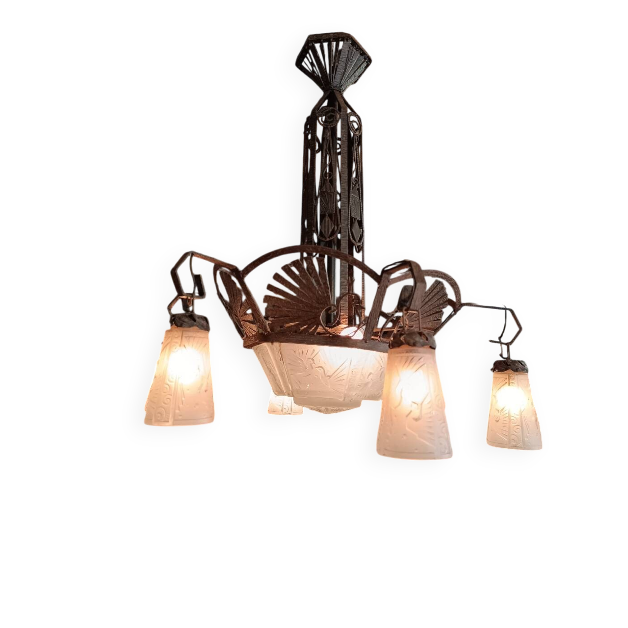 Art Deco chandelier