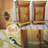 Pair of bedside tables Fly away