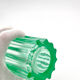 Art Deco Vase Pierre d'Avesn Moulded-Pressed Glass Emerald Green