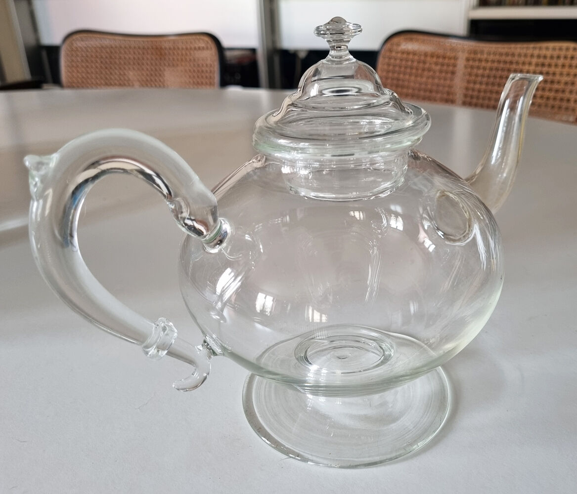 Glass teapot, Mariages Frères