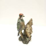 Vintage Hand-Painted Ceramic Woodpecker by Bepi Tay, Italy
