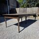 Table de ferme ancienne XXL , 268 × 110cm